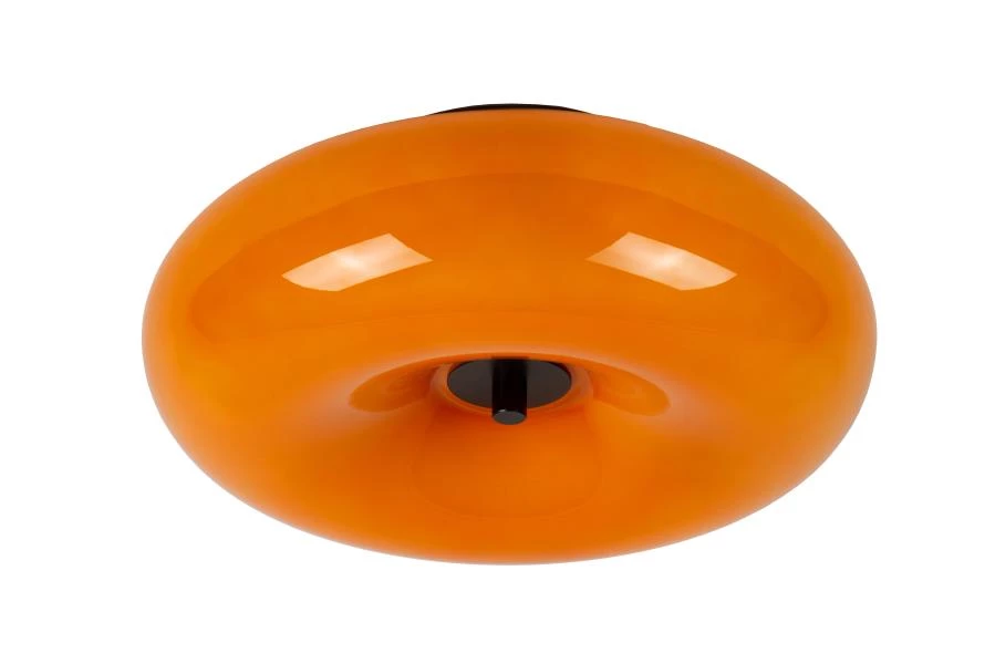 Lucide SENTINO - Flush ceiling light - Ø 30 cm - 3xG9 - Orange - turned off